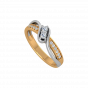 You & I Gold Diamond Ring