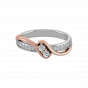 You & I Gold Diamond Ring