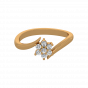 Simply Floral  Diamond Ring