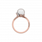  Pearl Pebble Diamond  Ring