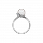  Pearl Pebble Diamond  Ring