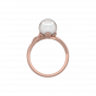 Mermaid Pearl Diamond  Ring