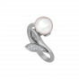 Mermaid Pearl Diamond  Ring