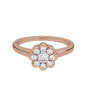  Floral Sheen  Diamond Ring