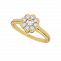  Floral Sheen  Diamond Ring