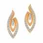 Marquise Flash Diamond Studs