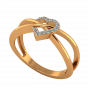 Heart In Sync Diamond Ring