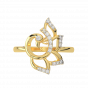 Peacock Pride  Diamond Ring