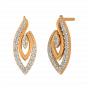 Marquise Flash Diamond Studs