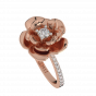 The Flora Solitaire Gold Diamond Ring