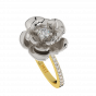 The Flora Solitaire Gold Diamond Ring