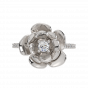 The Flora Solitaire Gold Diamond Ring