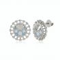 The Style Diamond Round Earring 