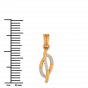 Golden Blush Diamond Pendant