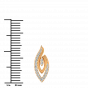 Marquise Flash Diamond Studs