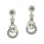 Loops Diamond Dangle Earrings 