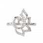 Peacock Pride  Diamond Ring