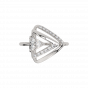  Christmas Triangle Diamond Ring
