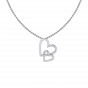 Beautiful Hearts Gold Diamond Pendants