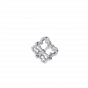Golden Tracery Gold Diamond Pendant