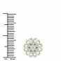 Floral Diamond Studs