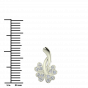 Floret  Diamond Pendent