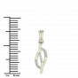 Golden Blush Diamond Pendant
