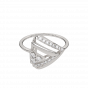  Christmas Triangle Diamond Ring