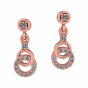 Loops Diamond Dangle Earrings 