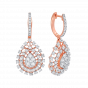 Cherish- Diamond and Gold Earring
