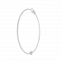 Single Round Tennis Bracelet