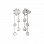  Wave Diamond  Earrings