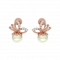 Wholesome Pearl Diamond Earrings