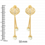 Links N Likes Diamond Danglers 