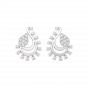 Classic Swan Diamond Earings