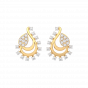 Classic Swan Diamond Earings