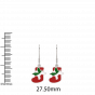 The Santa Wish Socks Hoops