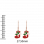 The Santa Wish Socks Hoops