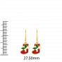 The Santa Wish Socks Hoops
