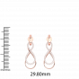 Eternal Love Diamond  Earrings