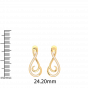 Forever Love Diamond  Earrings 