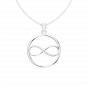 Forever Infinity Men's Diamond Pendant 