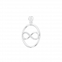 Forever Infinity Men's Diamond Pendant 