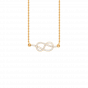 Knot Infinity Diamond Pendant 