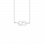 Knot Infinity Diamond Pendant 