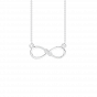  Forever Infinite  knot Diamond  Pendant 