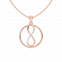 Pure Infinity Men's Diamond  Pendant 