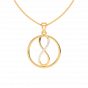 Pure Infinity Men's Diamond  Pendant 