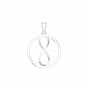 Pure Infinity Men's Diamond  Pendant 