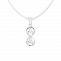 Boundless Infinity Men's Diamond Pendant 